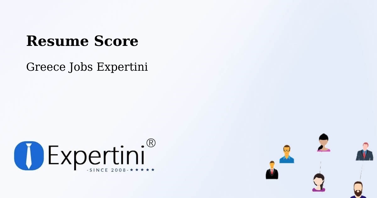 Resume Score & Job Description Match Tool – Koímisi - Greece Jobs Expertini